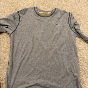 Orvis Men's Heather Gray Long Sleeve Tee